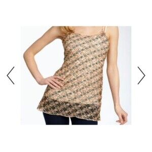 Intimately Free People sequin slip mini dress camisole top